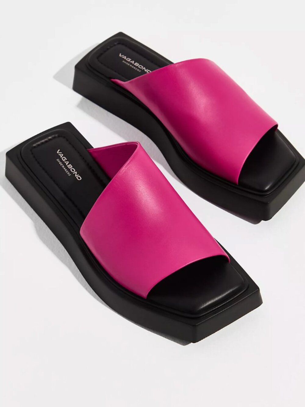 Vagabond Shoemakers Evy Slide Sandals in Pink Size 40